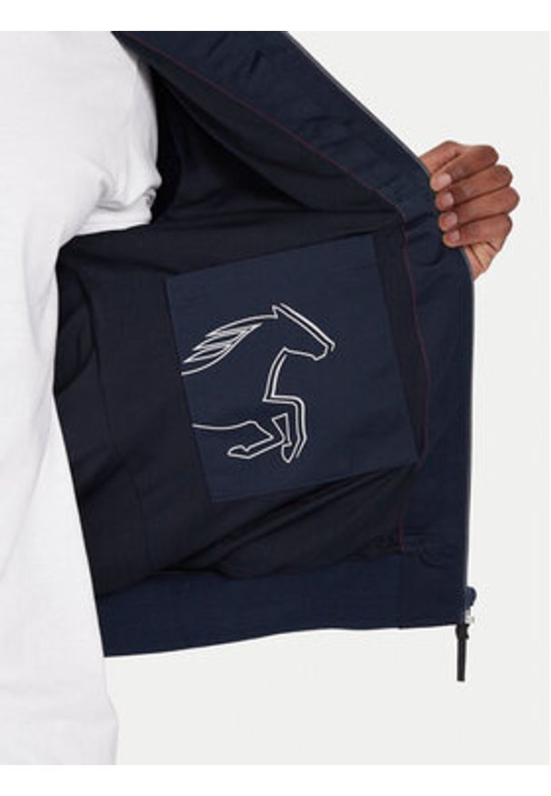 Mustang Kurtka bomber 1016889 Granatowy Regular Fit. Kolor: niebieski. Materiał: syntetyk