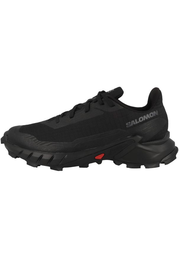 salomon - Buty do biegania męskie Salomon Alphacross 5. Zapięcie: sznurówki. Kolor: czarny. Materiał: materiał, syntetyk, tkanina