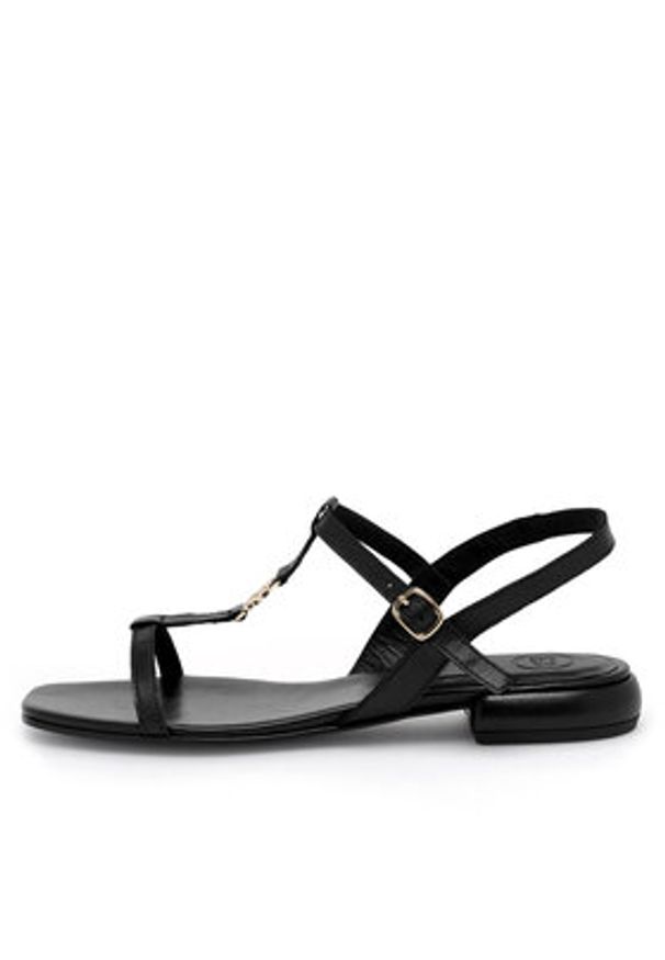 Gino Rossi Sandały CHRISTIE-24351 Czarny. Kolor: czarny. Materiał: skóra