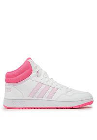 Adidas - adidas Sneakersy Hoops IF2722 Biały. Kolor: biały. Materiał: materiał