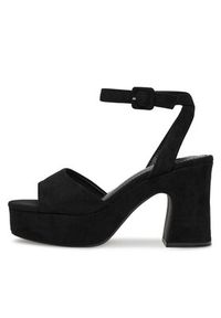 DeeZee Sandały HY1808-01 Czarny. Kolor: czarny. Materiał: materiał #7