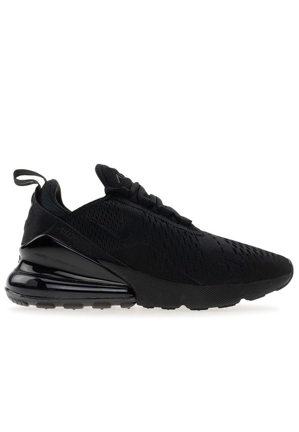 Buty damskie Nike Air Max 270 AH6789-006 - czarne. Kolor: czarny. Materiał: guma, materiał, tkanina, syntetyk. Szerokość cholewki: normalna. Model: Nike Air Max
