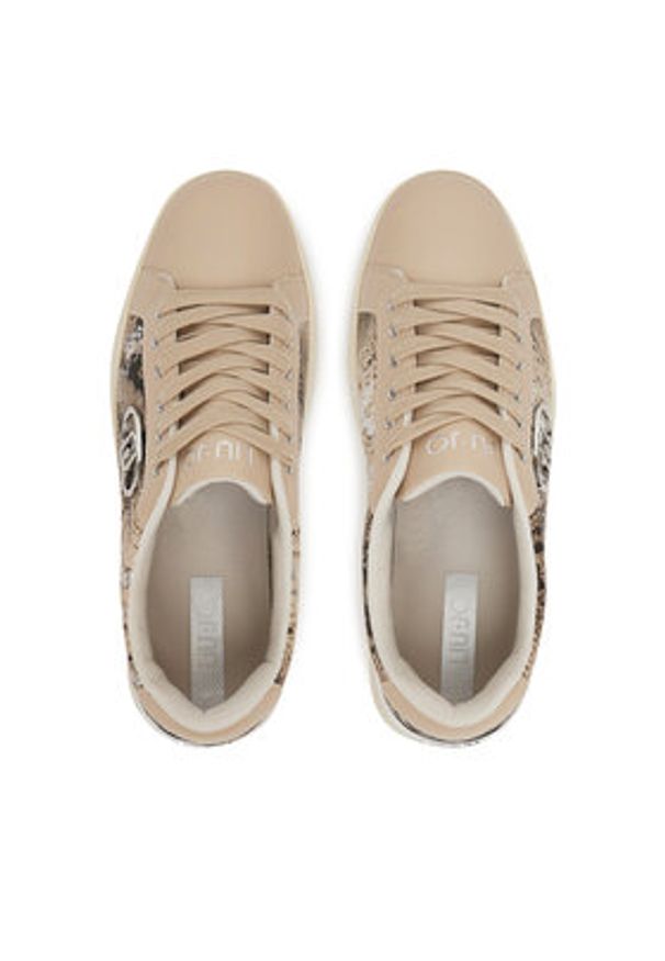 Liu Jo Sneakersy Pretty 06 BA5021 EX300 Beżowy. Kolor: beżowy. Materiał: skóra