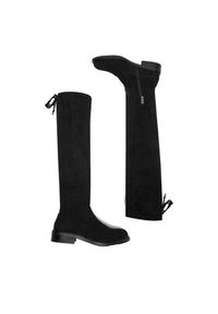 DeeZee Kozaki 001-1-BLACK SU Czarny. Kolor: czarny. Materiał: materiał #2