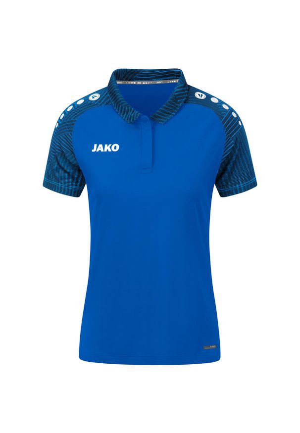 Polo Jako Performance. Typ kołnierza: polo. Kolor: niebieski. Sport: piłka nożna