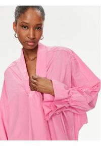 Pinko Bluzka Dedita Camicia 103460 A19U Różowy Oversize. Kolor: różowy. Materiał: bawełna #3