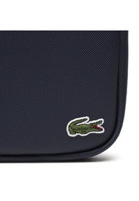 Lacoste Saszetka NH3307LV Granatowy. Kolor: niebieski. Materiał: skóra