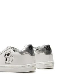 Karl Lagerfeld Kids Sneakersy Z30321 Biały. Kolor: biały. Materiał: skóra #6