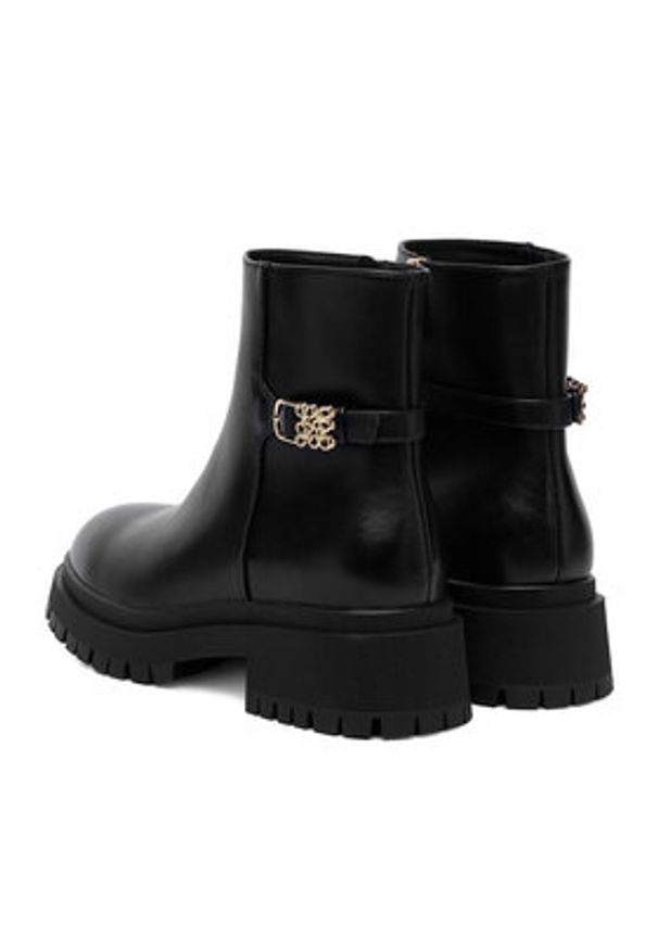 Nine West Botki CEO-LAYLA-01 Czarny. Kolor: czarny. Materiał: syntetyk, materiał