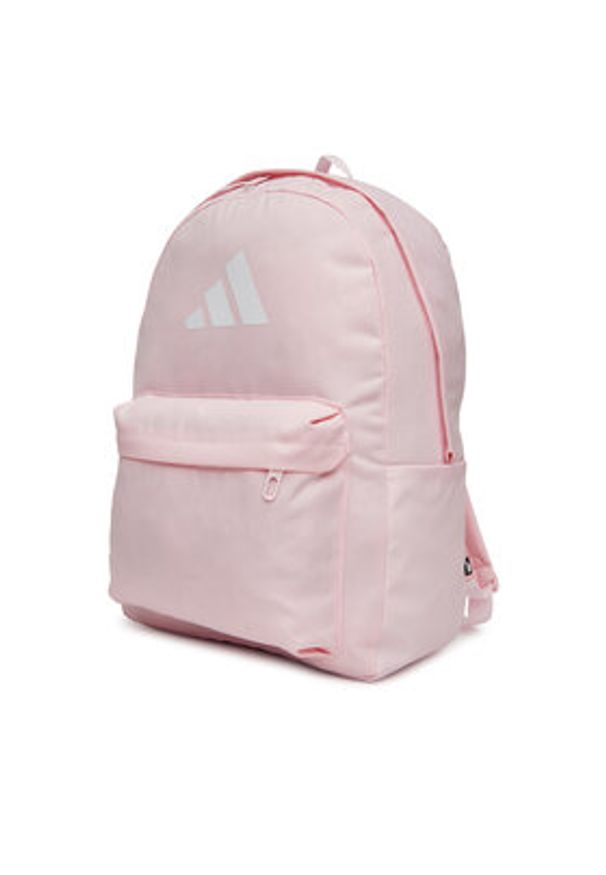 Adidas - adidas Plecak C-CLSC BARS BP IS7056 Różowy. Kolor: różowy. Materiał: poliester, materiał