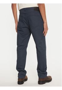 Calvin Klein Jeans Spodnie materiałowe J30J326263 Niebieski Straight Fit. Kolor: niebieski. Materiał: syntetyk