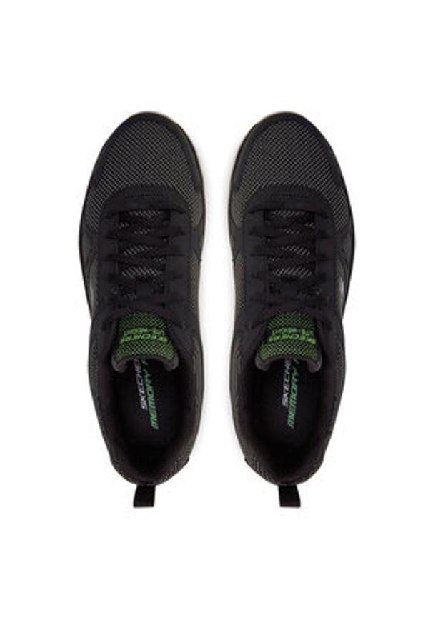 skechers - Skechers Sneakersy Bucolo 52630/BKW Szary. Kolor: szary. Materiał: skóra