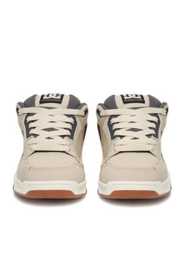 DC Sneakersy CEO-V5-10121 Beżowy. Kolor: beżowy. Materiał: skóra