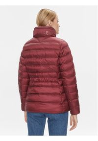 TOMMY HILFIGER - Tommy Hilfiger Kurtka zimowa WW0WW39581 Bordowy Regular Fit. Kolor: czerwony. Materiał: syntetyk. Sezon: zima #6