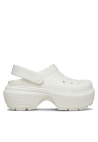 Crocs Klapki Stomp Clog 209348 Beżowy. Kolor: beżowy