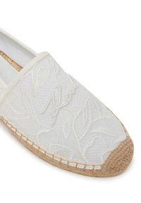 Karl Lagerfeld - KARL LAGERFELD Espadryle Kamini KL80121A Biały. Kolor: biały. Materiał: materiał #4