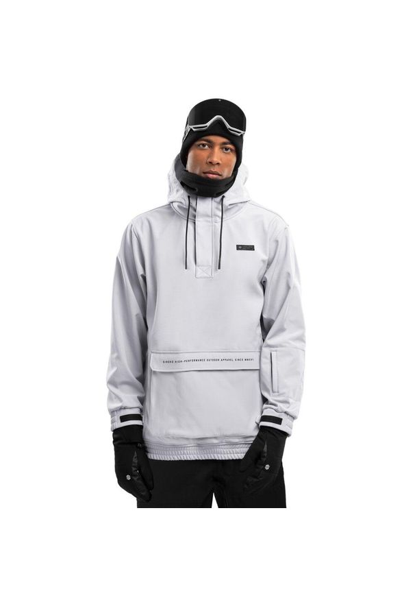 SIROKO - Kurtka narciarsko-snowboardowa W3 Lhotse. Kolor: szary. Materiał: softshell, materiał. Sezon: zima. Sport: snowboard, narciarstwo