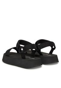 Calvin Klein Jeans Sandały Sandal Velcro Webbing Mg YW0YW01693 Czarny. Kolor: czarny. Materiał: materiał #6