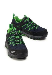 CMP Trekkingi Kids Rigel Low Trekking Shoes Wp 3Q13244J Granatowy. Kolor: niebieski. Materiał: zamsz, skóra. Sport: turystyka piesza