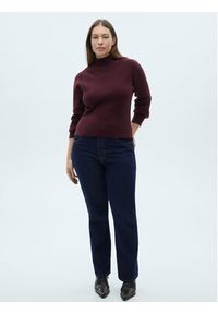 mango - Mango Jeansy Matilda 87020456 Granatowy Straight Fit. Kolor: niebieski #3