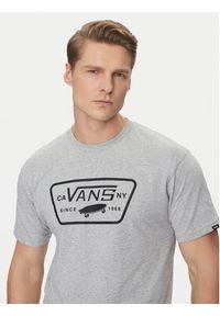 Vans T-Shirt Full Patch VN000QN8Y281 Szary Classic Fit. Kolor: szary. Materiał: bawełna