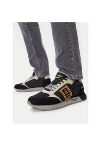 Sneakersy Aeronautica Militare. Kolor: czarny #1