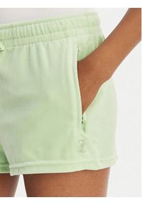 Juicy Couture Szorty sportowe Tamia JCWHS126305 Zielony Regular Fit. Kolor: zielony. Materiał: syntetyk #5
