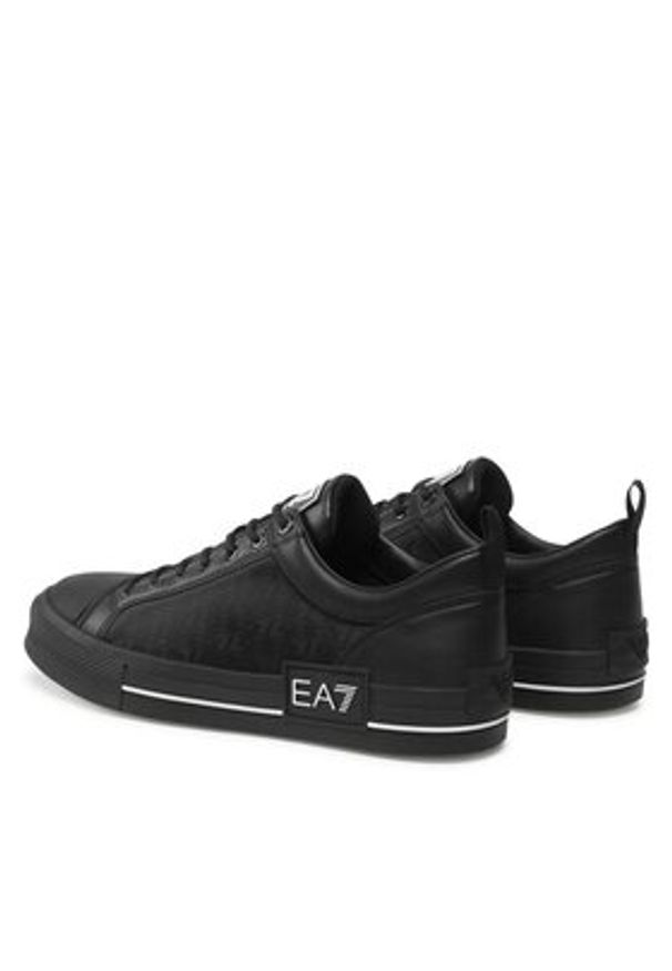 EA7 Emporio Armani Trampki X8X135 XK294 S387 Czarny. Kolor: czarny. Materiał: materiał