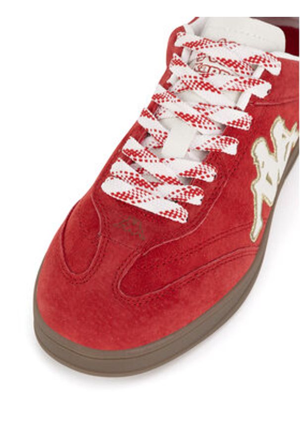 Kappa Sneakersy FC-24880H Czerwony. Kolor: czerwony. Materiał: nubuk, skóra