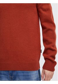 Blend Sweter 20716086 Pomarańczowy Regular Fit. Kolor: pomarańczowy. Materiał: syntetyk #4