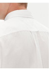 TOMMY HILFIGER - Tommy Hilfiger Koszula MW0MW40703 Biały Regular Fit. Kolor: biały. Materiał: bawełna #5