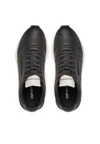 Emporio Armani Sneakersy X4X684 XR323 00002 Czarny. Kolor: czarny. Materiał: skóra #4