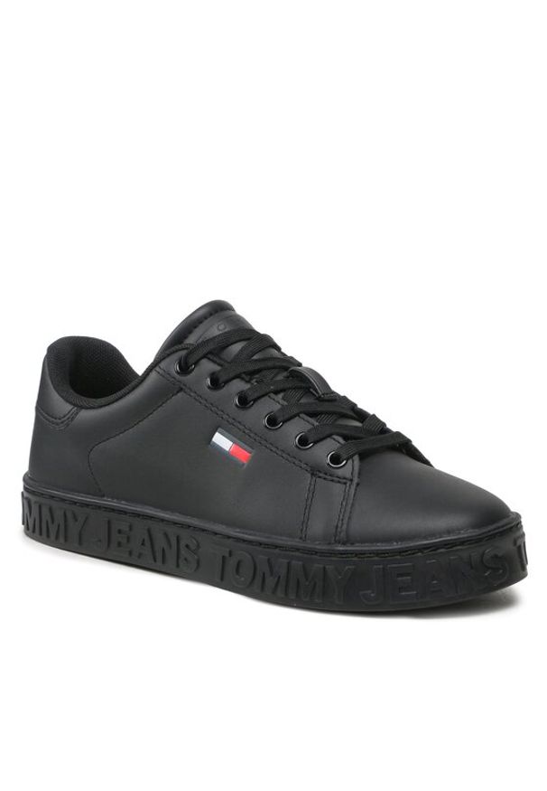 Sneakersy Tommy Jeans. Kolor: czarny
