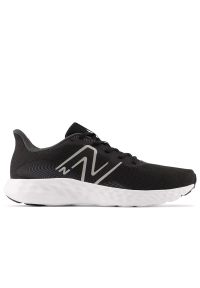 Buty męskie New Balance M411LB3 - czarne. Kolor: czarny. Materiał: guma, syntetyk, materiał. Szerokość cholewki: normalna #1