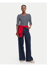 Tommy Jeans Kardigan DW0DW22805 Granatowy Slim Fit. Kolor: niebieski. Materiał: wiskoza #2