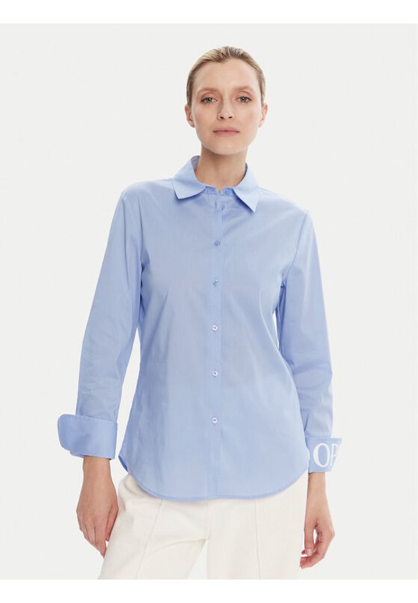 JOOP! Koszula 58 253B58Belli 30047553 Błękitny Slim Fit. Kolor: niebieski. Materiał: bawełna