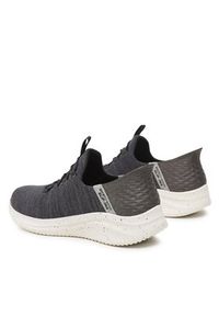 skechers - Skechers Sneakersy Right Away 232452/BLK Czarny. Kolor: czarny. Materiał: materiał #4