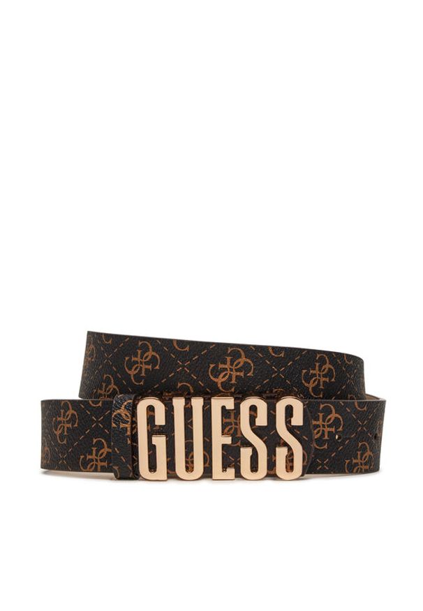 Guess Pasek Damski Noelle (BG) Belts BW9126 P4235 Brązowy. Kolor: brązowy. Materiał: skóra