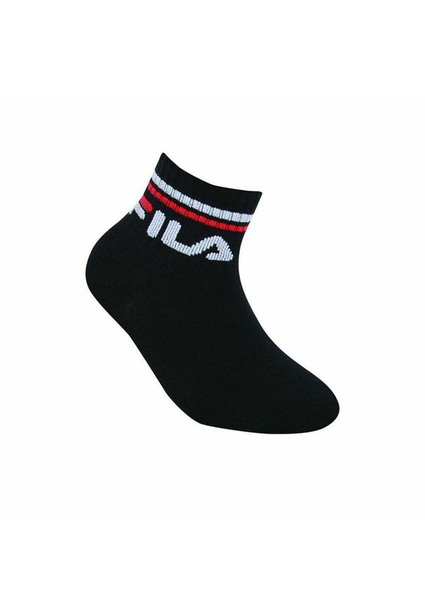 Skarpety Fila Fila Quarter Plain N Czarny. Kolor: czarny. Materiał: bawełna. Sport: outdoor