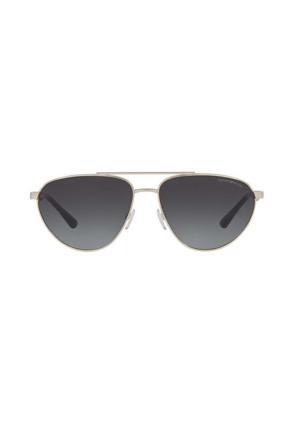 Emporio Armani okulary przeciwsłoneczne 0EA2125 męskie kolor szary. Kolor: szary