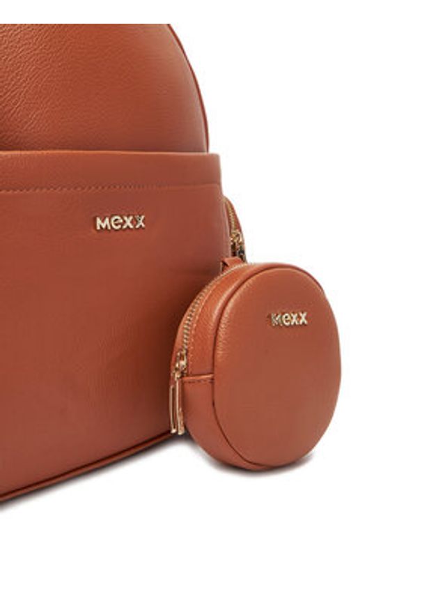 MEXX Plecak C-MEXX-L-005-08 Brązowy. Kolor: brązowy. Materiał: materiał, syntetyk
