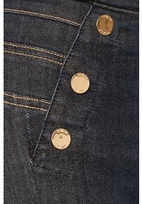 Guess Jeans - Jeansy Gwen. Kolor: niebieski. Materiał: jeans. Wzór: gładki #3