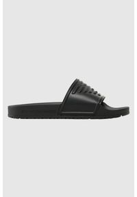 Emporio Armani - EMPORIO ARMANI Klapki czarne z logo, Rozmiar 41. Kolor: czarny #5