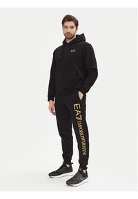 EA7 Emporio Armani Bluza 7M000570 AF10377 MC004 Czarny Regular Fit. Kolor: czarny. Materiał: bawełna #4
