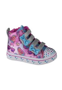 skechers - Buty do chodzenia dziewczęce, Skechers Twi-Lites Mermaid Gems. Kolor: różowy. Sport: turystyka piesza