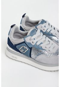 Liu Jo - Sneakersy damskie skórzane LIU JO. Materiał: skóra