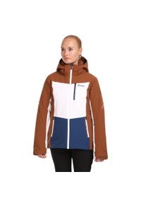 Damska kurtka narciarska Kilpi VALERA-W. Kolor: brązowy. Sezon: zima. Sport: narciarstwo #1