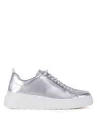 Rieker Revolution Lifestyle Półbuty W2301-90 Srebrny. Kolor: srebrny. Materiał: skóra