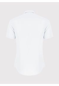 Pako Lorente - PAKO LORENTE – Biała koszula męska z krótkim rękawem. Kolor: biały. Długość rękawa: krótki rękaw. Długość: krótkie. Wzór: gładki #5