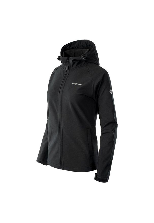 Hi-tec - Damska kurtka softshell Hi-Tec Lady Neti. Kolor: czarny. Materiał: softshell